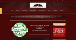 Desktop Screenshot of kenwoodmortgage.com